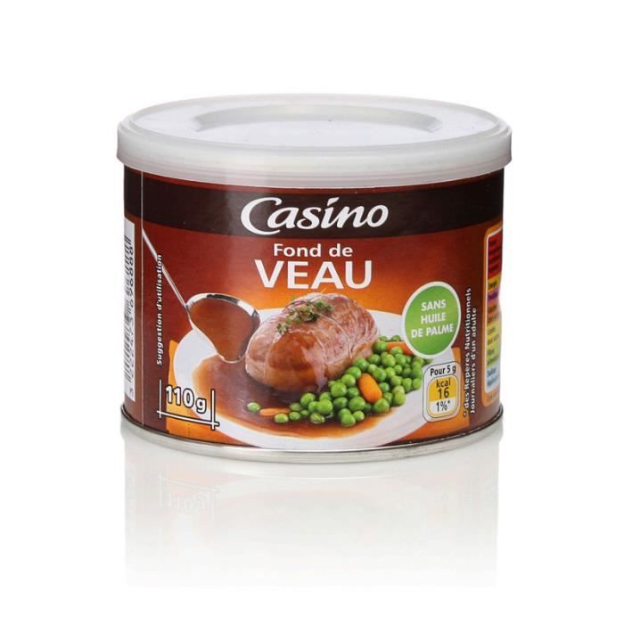 Fond de veau 110g Achat / Vente bouillon & fond Fond de veau 110g