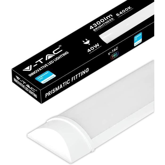 V-TAC Réglette LED Linéaire 60 cm - 20W - Chip Samsung - Haute