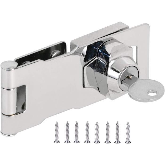 Serrure Combinaison PATIKIL - Loquet Armoire Mot De Passe 3 Chiffres Sans Clé, Or