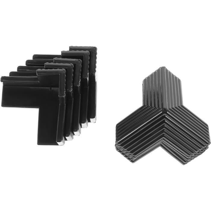 Lot De 4 Coins De Protection Silicone Pour Hotte De Cuisine - Amortisseurs Chocs Noirs, Anti-Blessures