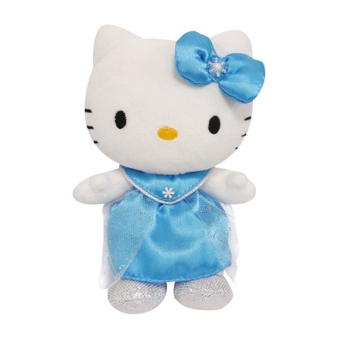 Jemini Hello Kitty Princesse neige peluche +/- 17 cm