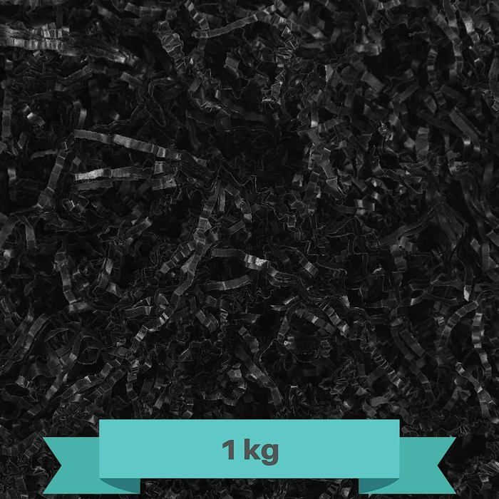 Papier Déchiqueté Blanc 150g - Remplissage Boîte Cadeau, Frisure Pour Occasions Spéciales