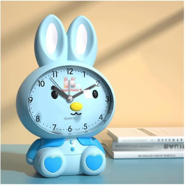 Réveil lapin intelligent jour/nuit | Veilleuse enfant rechargeable usb pas cher