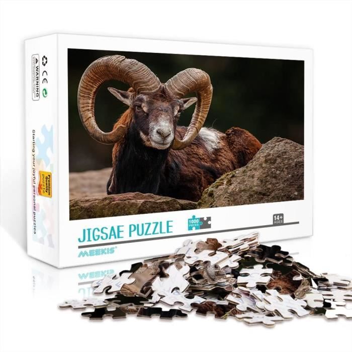 1000 Teile Buddha Puzzle Für Erwachsene – Holzpuzzle Zur Entspannung (75x50 Cm)
