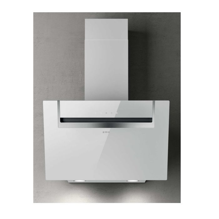 Hotte murale décorative - ELICA - SHEEN S WH/A/60 - Commande tactile - 650 m3/h - Blanc