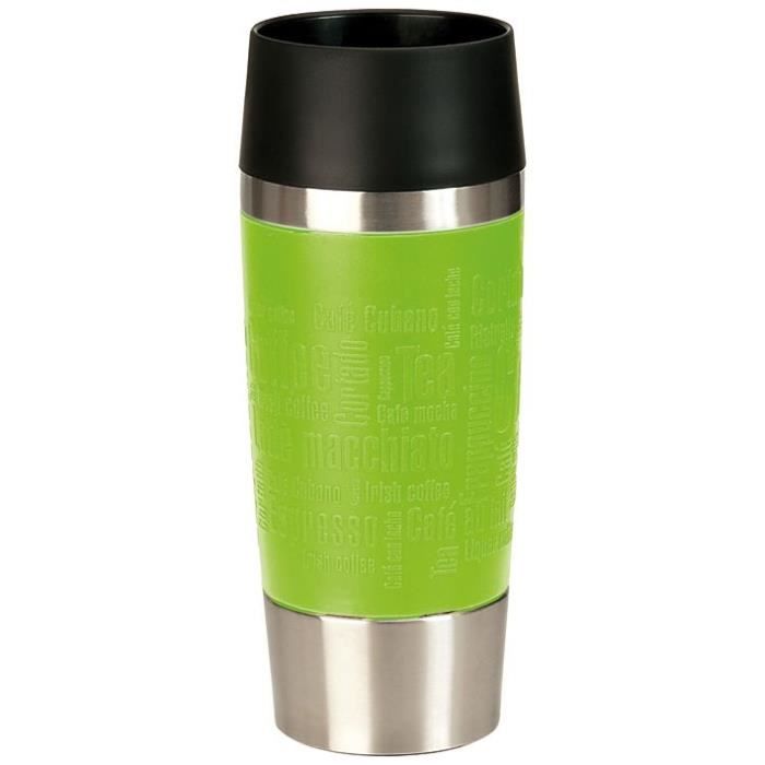 EMSA Mug isotherme inox & lime Travel Mug - 0.36L