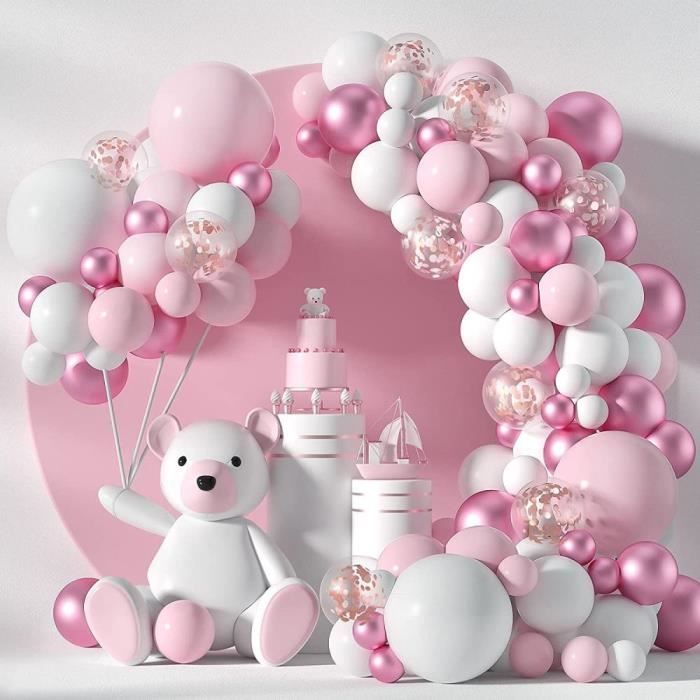 Decoration Baptême Baby Shower Garçon Fille Guirlande Ballon Fête