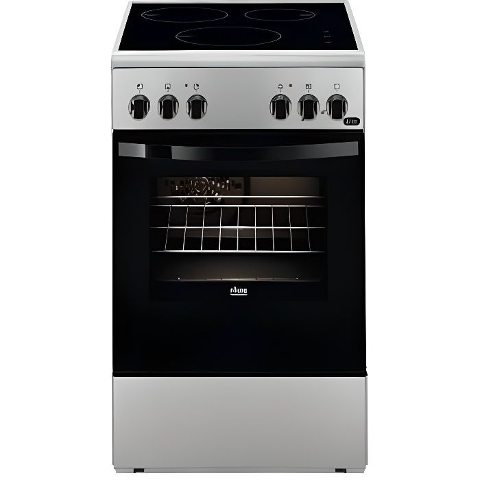 Cuisiniere induction - FAURE - FCI553GCSA - 3 foyers - Four multifonction - Nettoyage catalyse
