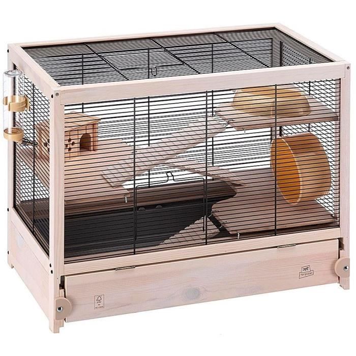 Cage pour hamster - FERPLAST - HAMSTERVILLE - Bois Cage pour hamster - FERPLAST - HAMSTERVILLE - Bois