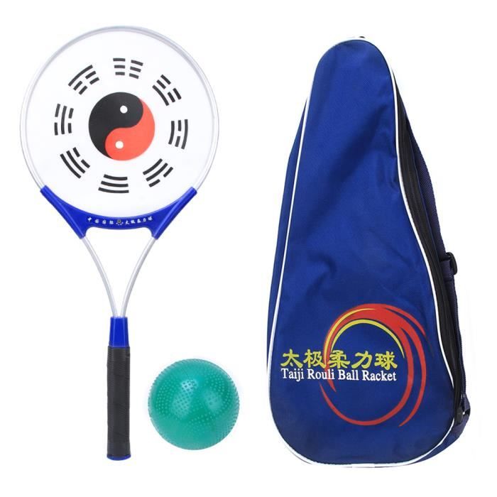 Amortisseurs Raquette Tennis 8Pièces - Silicone Souple Style Tai Chi - Anti-Vibration Confort Jeu - Blanc/Rouge