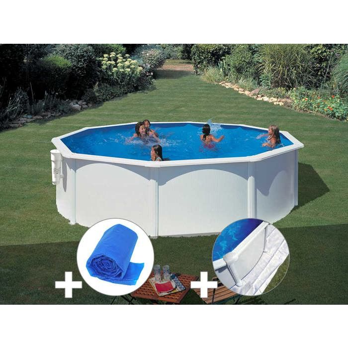 Kit Piscine Acier Blanc Gre Bora Bora Ronde 3 70 X 1 22 M Bache A Bulles Tapis De Sol Blanc Achat Vente Piscine Kit Piscine Acier Blanc Gre Cdiscount