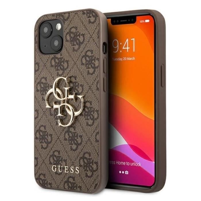 Coque pour iPhone 13 Guess GUHCP13M4GMGBR Rigide Protection 2m