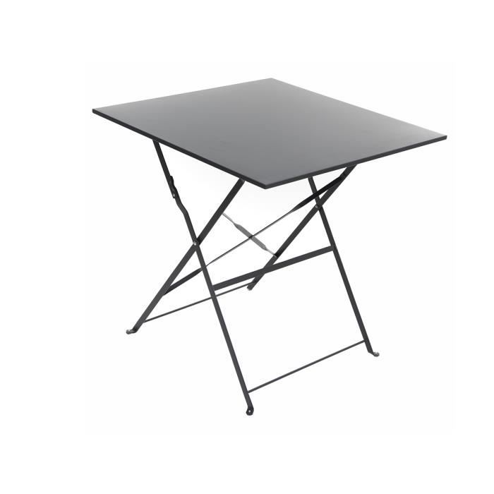 Appoint Table Alu Chassis Bistrot Mobilier De Jardin En Acier