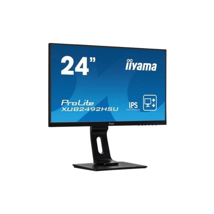 iiyama ProLite XUB2492HSC B1 écran plat de PC 60 5 cm 23.8 1920 x 1080 pixels Full HD LCD Neuf - vue 4