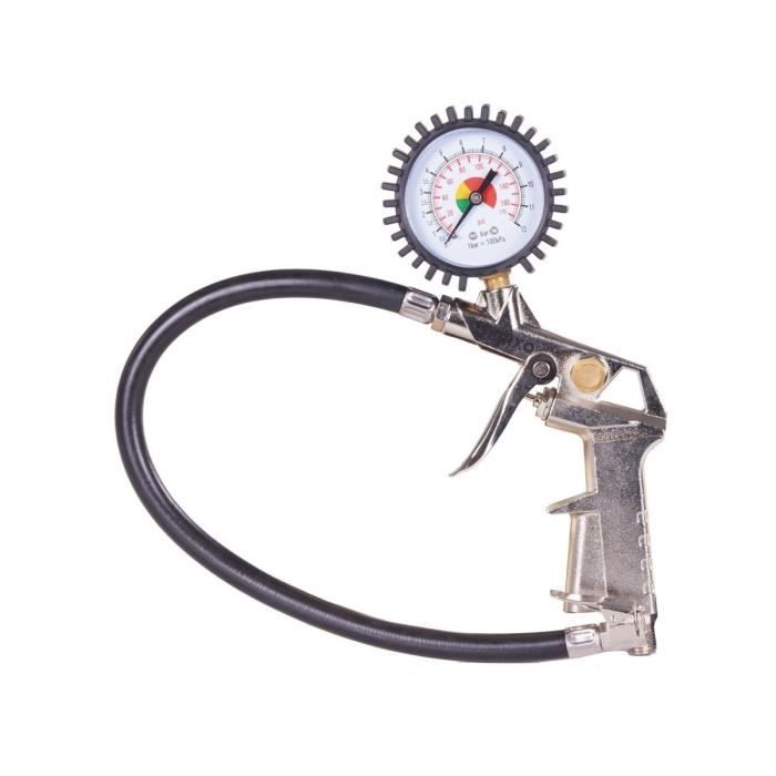 Kit Pistolet de gonflage à Air comprimé Tuyau en spirale Pistolet