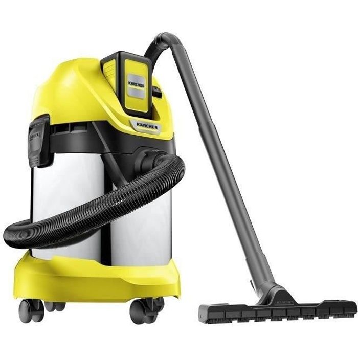 Aspirateur eau et poussière KARCHER WD 3 Premium sans fil avec batterie