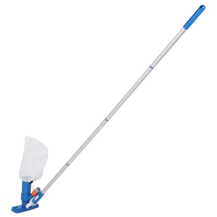 Aspirateur De Piscine Manuel à Jet Sous Vide - Perche Télescopique 180 Cm - Portable, Pour Piscine Gonflable, étang