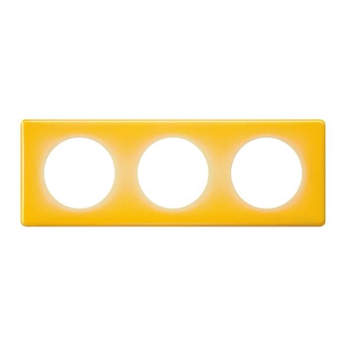Plaque Simple Legrand CELIANE Couleur Jaune Today - Lot De 2 - Occasion Bon état Général