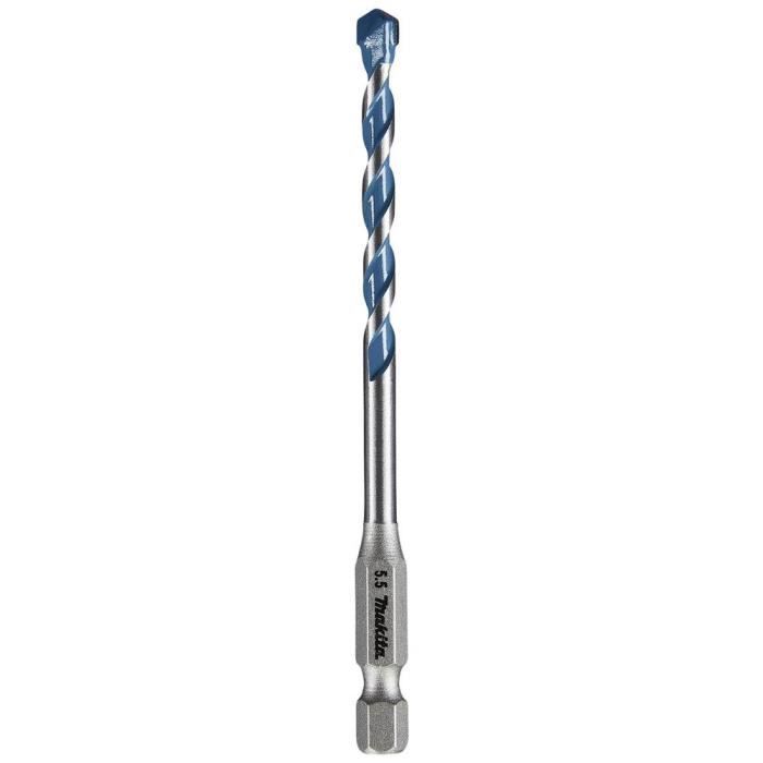 Foret polyvalent Makita E 14962 Carbure de tungstène Ø 5.5 mm Longueur 100 mm