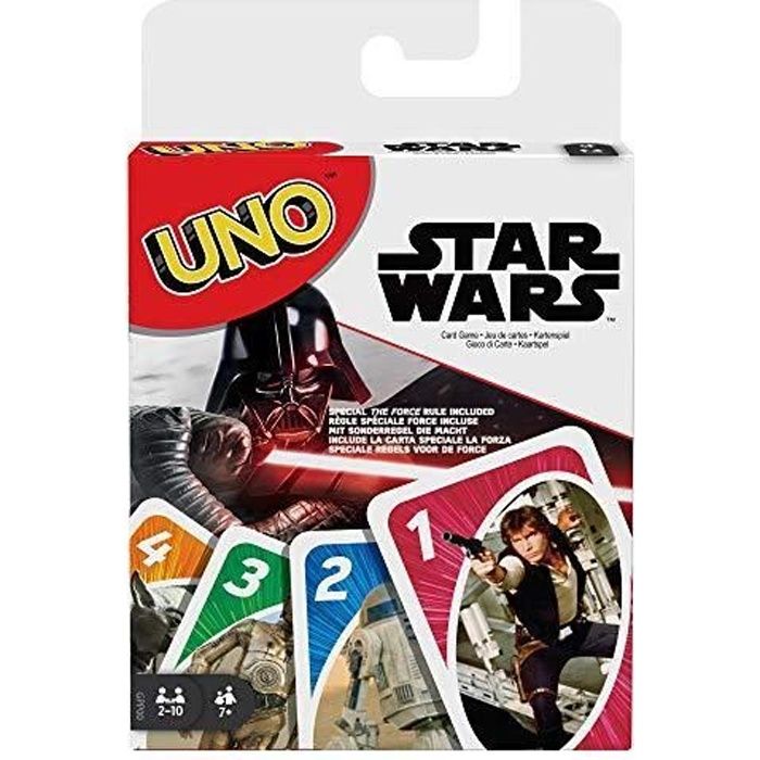 UNO Star Wars, jeu de société et de cartes - Cdiscount Jeux - Jouets