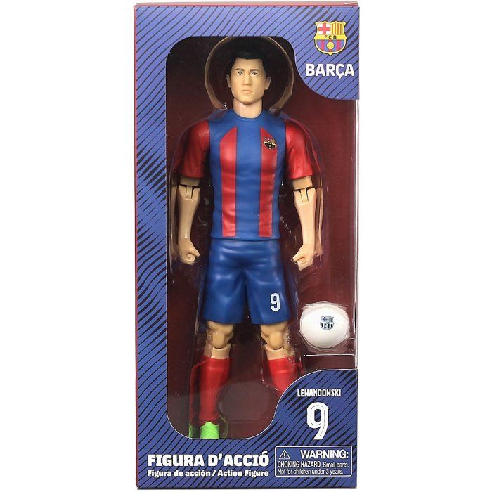 Figurine articulée FC Barcelona Lewandowski 20 cm Neuf - vue 4