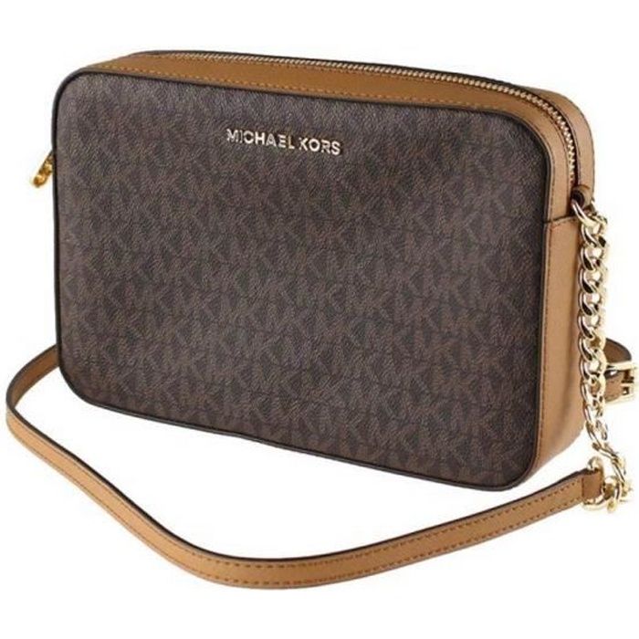 Michael kors crossbody brown pvc bag shop