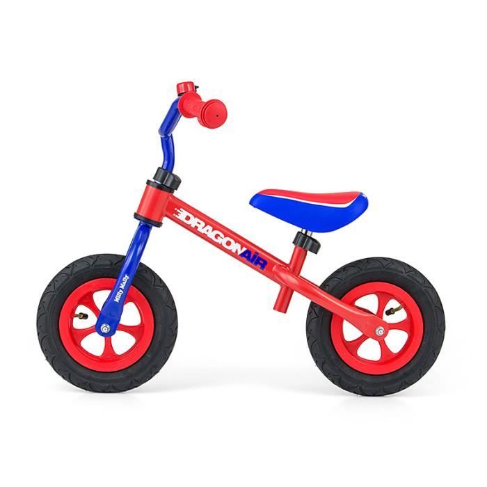 Velo Sans Pedales Draisienne Enfant 2 5 Ans Dragon Air Rouge Et Bleu Rouge Et Bleu Achat Vente Draisienne Cdiscount
