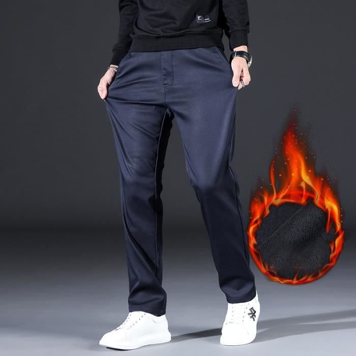 Pantalon homme sales doublé polaire