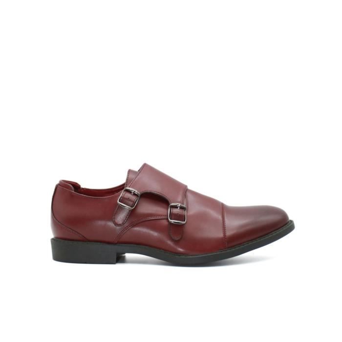 Derbies Monk Homme Rouge Rouge - Cdiscount