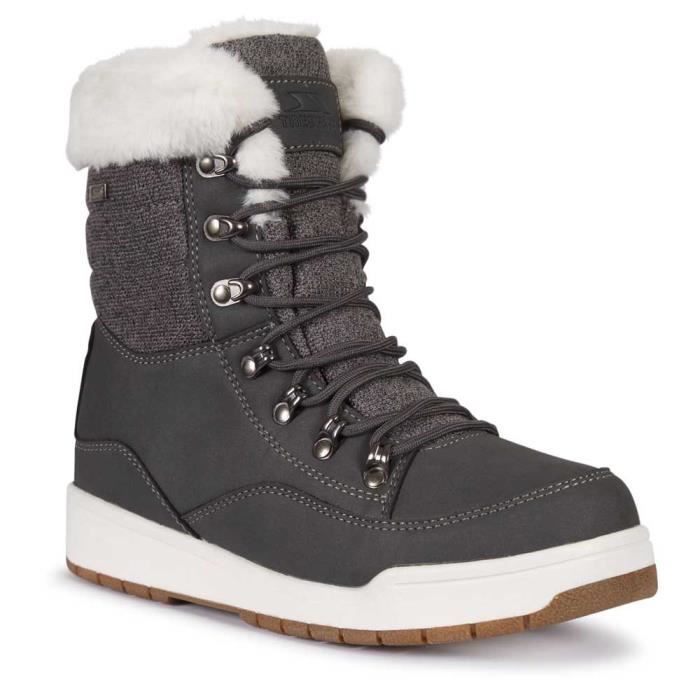 Chaussures de Randonnée Hautes Femme - Trespass Raegan - Gris - Montagne - Respirant Chaussures de Randonnée Hautes Femme - Trespass Raegan - Gris - Montagne - Respirant