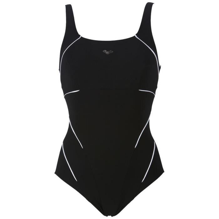 Maillot De Bain 1 Pièce Femme EStewar - Noir Et Blanc - Taille 10 (M/Medium) - Neuf Avec Étiquettes
