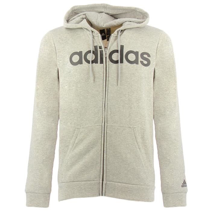 pull adidas gris