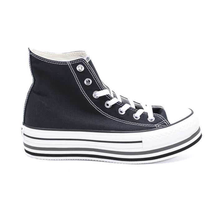 converse femme noir montante