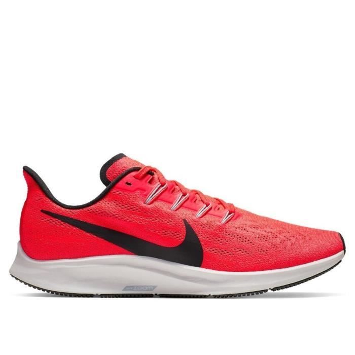 Baskets NIKE Air Zoom Pegasus 36 Homme Rouge Running Regulier Cdiscount Sport