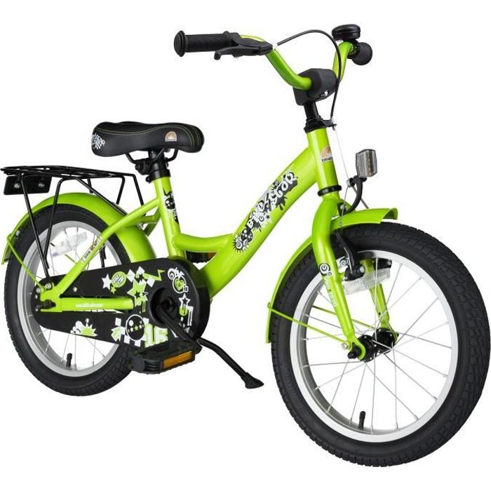 Vélo pour enfants - BIKESTAR - 16 pouces - Edition Classique - Vert