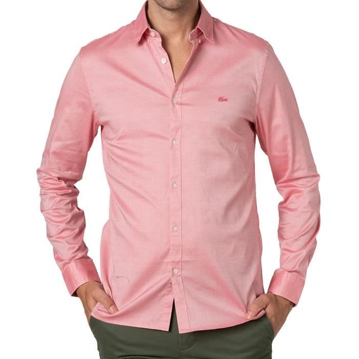 chemises lacoste homme