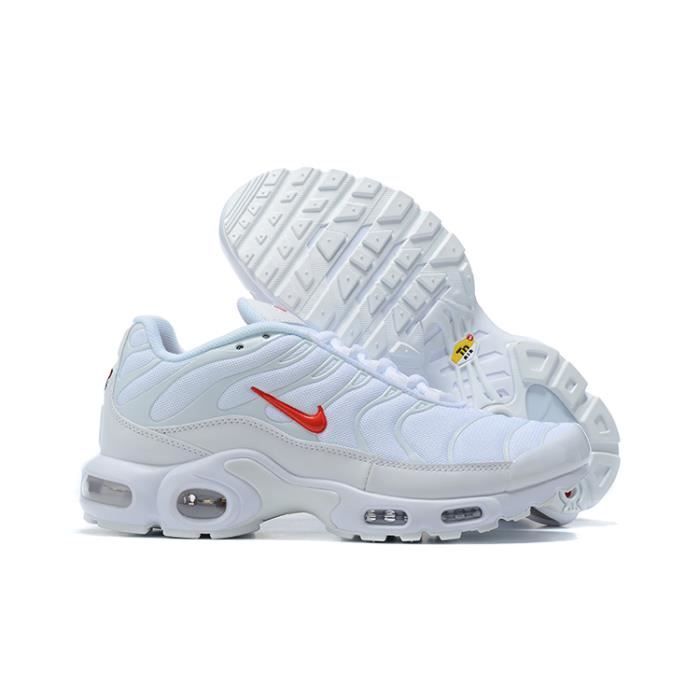 Nike tn blanche et rouge top