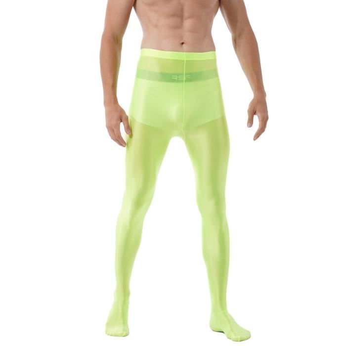 1 Paio Di Collant Lucidi Molto Elastici Per Donne Taglia