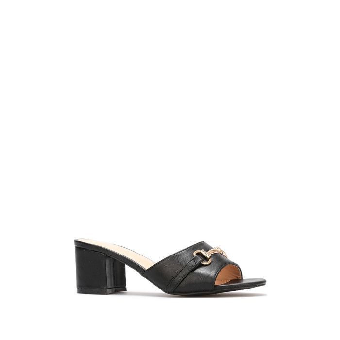 Mule dorée talon deals