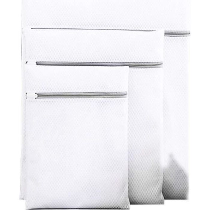 NOVAGO Lot de 3 Filets de lavage (Sac de Lavage) spécialement conçus pour le linge sensible et de qualité ( Taille L , M , S )