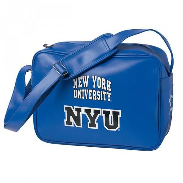 Sac besace new york bleu