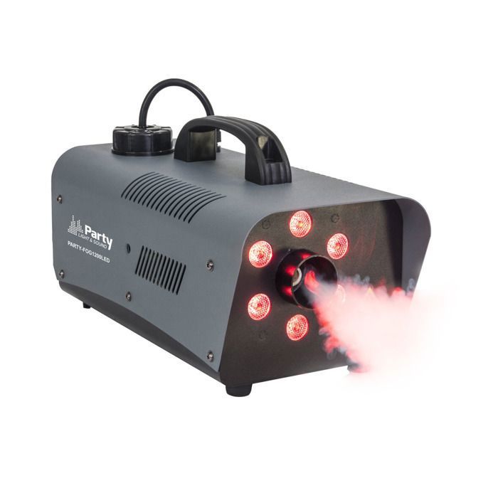 SWANEW Machine à Fumée Avec 13 LED RGB Avec Télécommande Sans Fil Portable Pour Scène Soirée