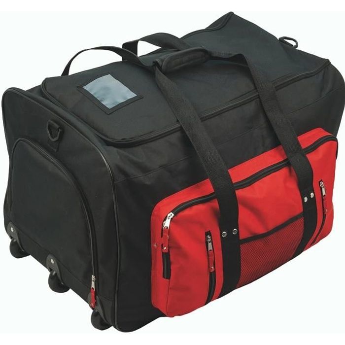 Sac à roulettes multipoches Portwest 100L Noir Unique Sac à roulettes multipoches Portwest 100L Noir Unique