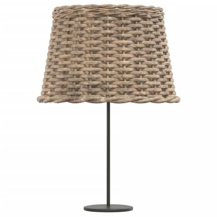 Abat-jour - SALUTUYA - TJ2522 - Marron - Ø40 cm - Osier - E27