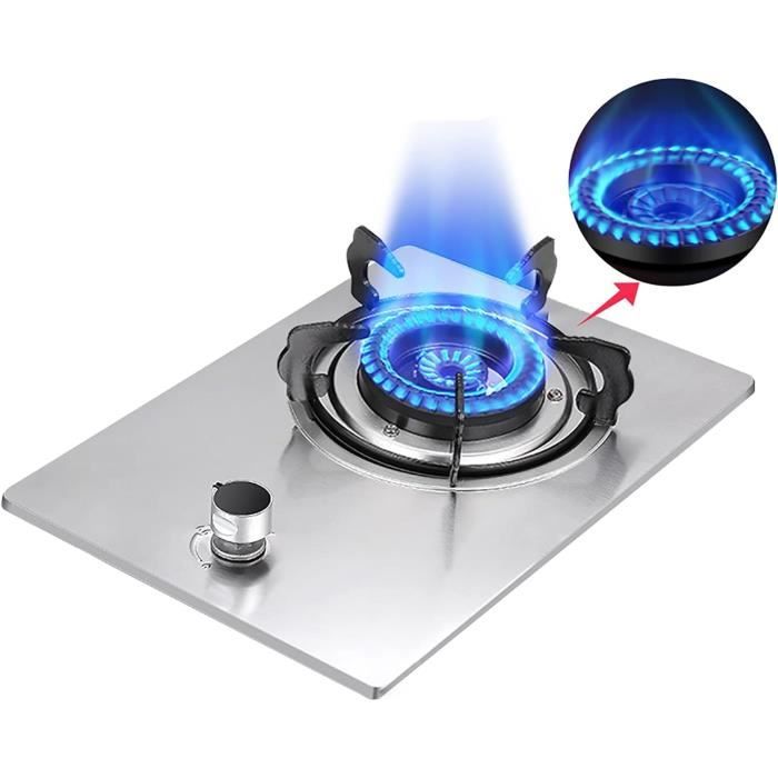 Cuisinière à Gaz Phönix 112SBT Inox - 2 Feux - Plaque Encastrable - Domino - Neuve