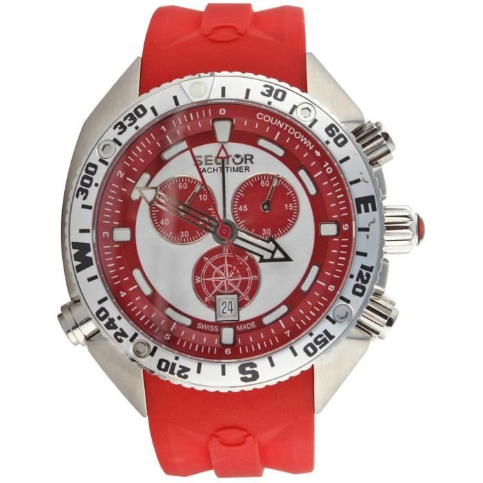 Sector Marine Yacht Master Swiss Made R3271966015 - Cdiscount Bijouterie