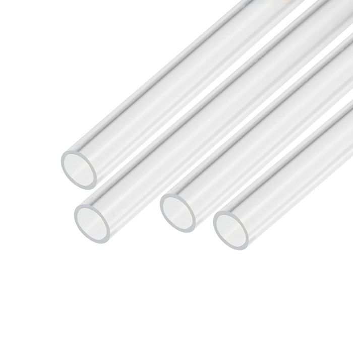 Tube Rigide Transparent 30 Mm Diamètre Intérieur X 32 Mm Extérieur - Longueur 305 Mm En Polycarbonate
