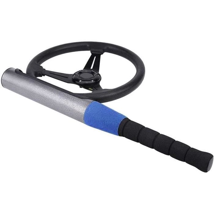 Antivol De Volant Universel Pour Voiture - Double Sécurité Volant + Ceinture - Câble Acier Tressé, 3 Clés - Noir