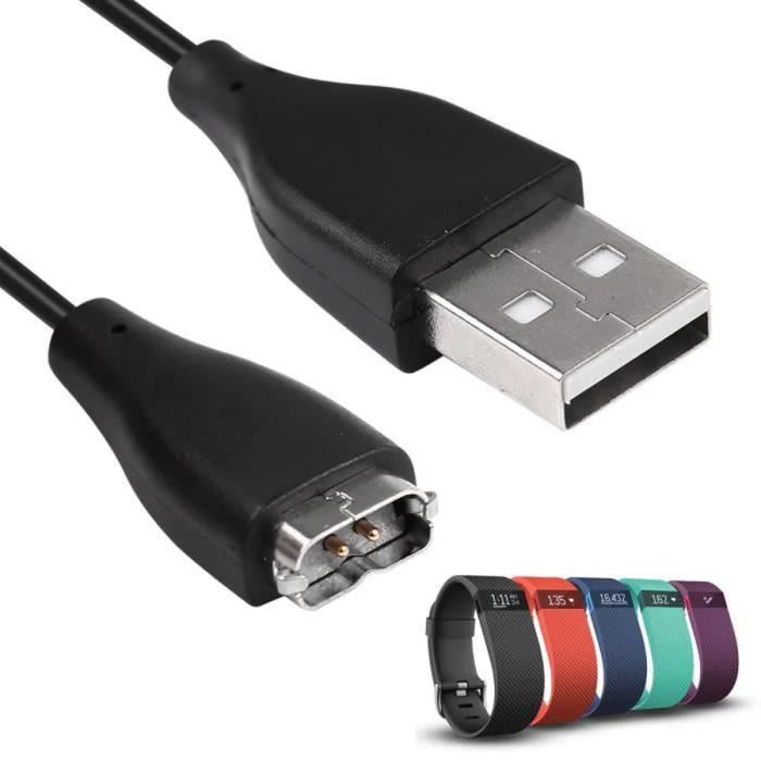 Câble chargeur USB Fitbit Charge HR pour Bracelet de Remise en Forme sans Fil - Straße Tech ®