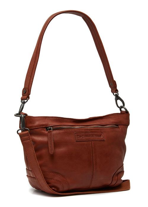 Sac à Bandoulière En Cuir The Chesterfield Brand - Modèle Renata, Couleur Cognac - Neuf Avec étiquettes